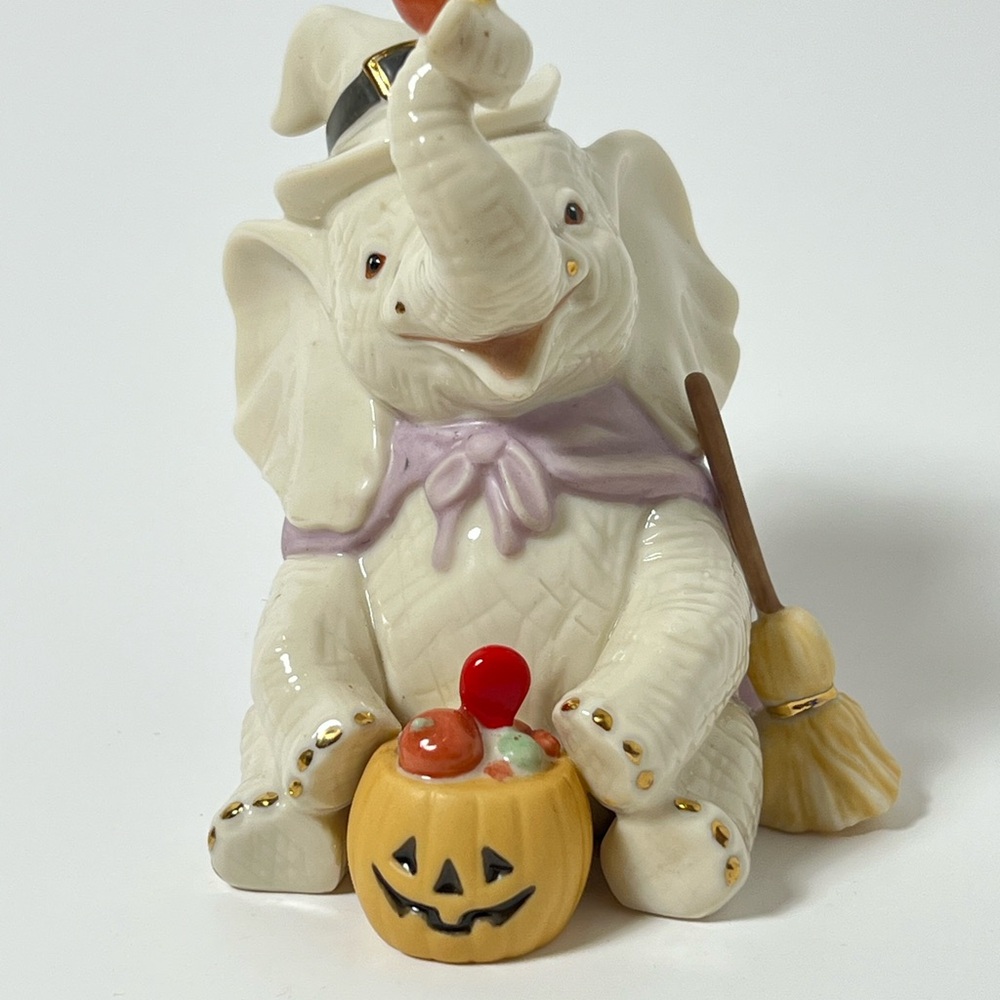 Lenox elephant figurine White and Gold Decor Accents